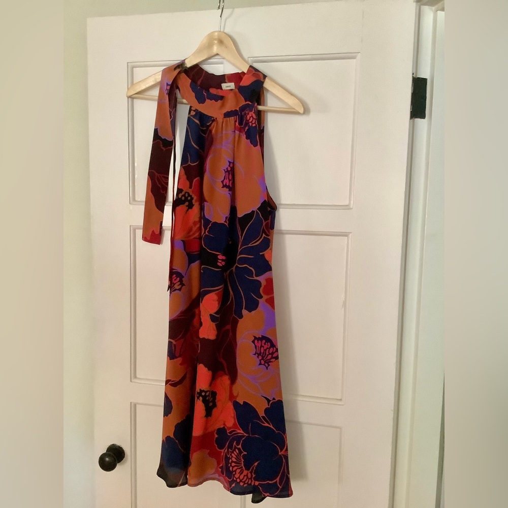 Warm NY Silk Cabo Dress in Magenta size 3 (L)